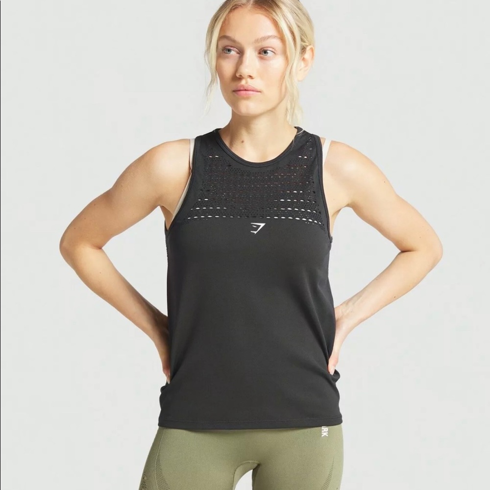 NWT gymshark seamless energy tank medium
